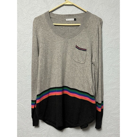 Zaket & Plover Sz Large Summer Stripe Sweater AD25 - Picture 2 of 7